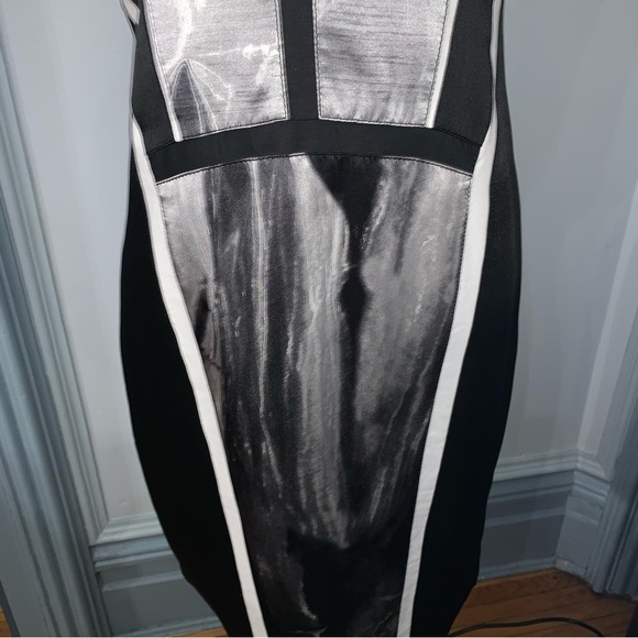 Helmut Lang Abstract Print Dress Size 2 - Picture 4 of 9